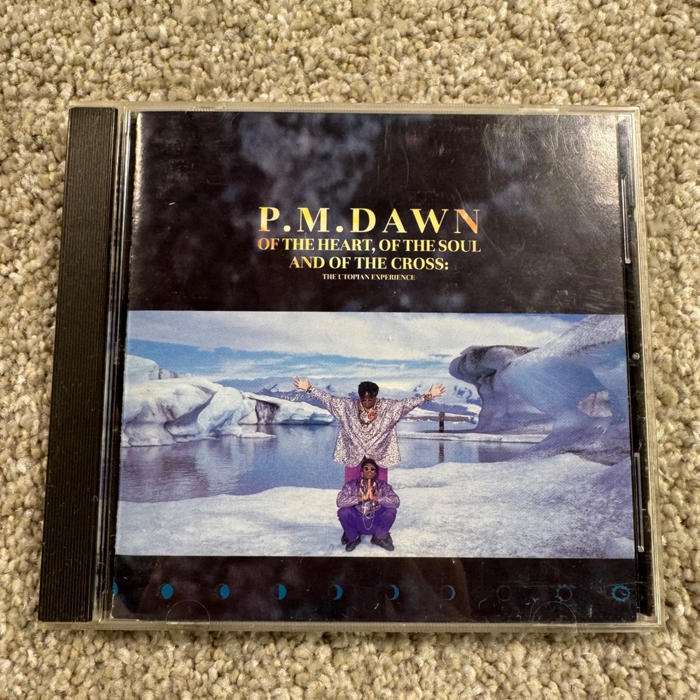 P.M. Dawn Of The Heart Soul Cross Utopian Experience CD 1991 Gee Street